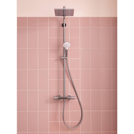 Душевая система hansgrohe Crometta Е 240 1jet с термостатом 27271000-DP, хром (ПОВРЕЖДЕНА УПАКОВКА)