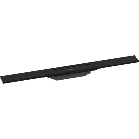 Внешняя часть трапа для душа hansgrohe RainDrain Flex, 70 см, укорачиваемая 56043670, матовый черный