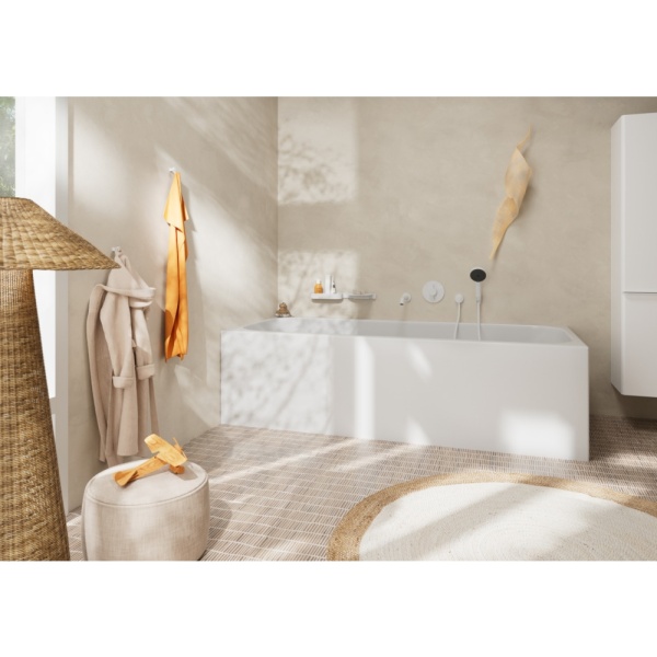 Излив для ванны hansgrohe Tecturis S, 73411700, матовый белый