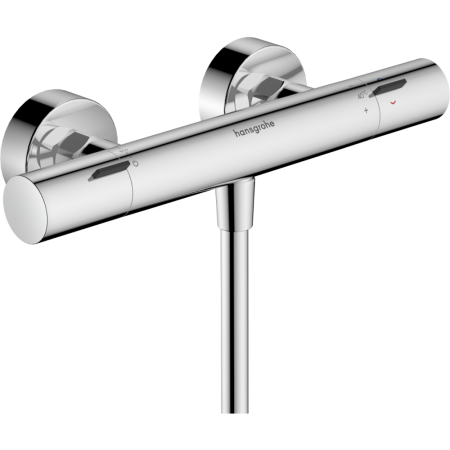 Термостат для душа hansgrohe Ecostat Fine, с ограничителем температуры, 13323000, хром