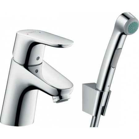Смеситель hansgrohe Focus E2 для раковины с гигиеническим душем 31926000, хром