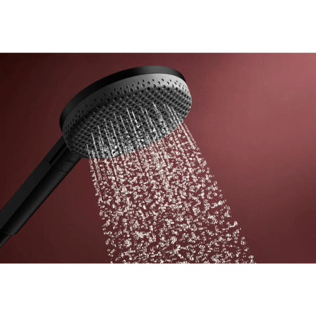 Ручной душ hansgrohe Raindance Alive Select S, 24500340, шлифованный черный хром