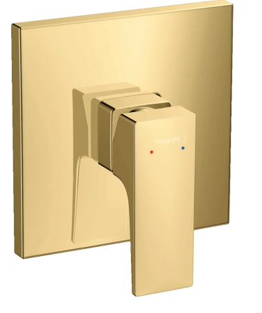 Смеситель для душа со скрытой частью Hansgrohe Metropol 32565990S золото