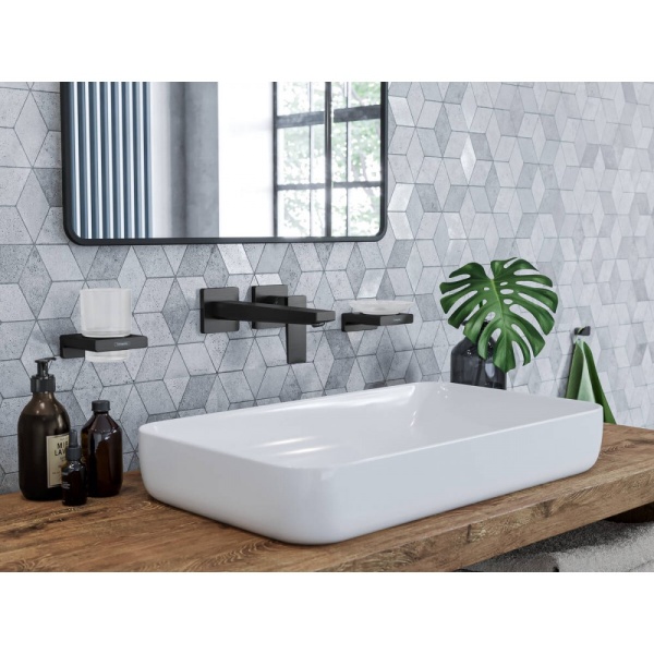 Смеситель hansgrohe Metropol для раковины 32526340, шлифованный черный хром
