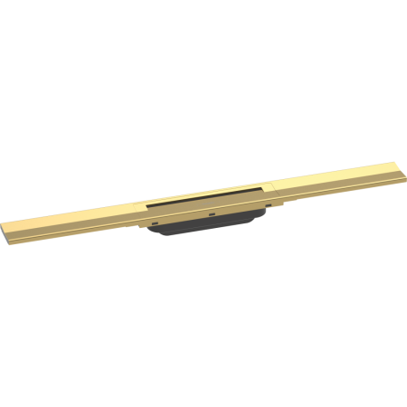 Внешняя часть трапа для душа hansgrohe RainDrain Flex, 70 см, укорачиваемая 56043990, полированное золото