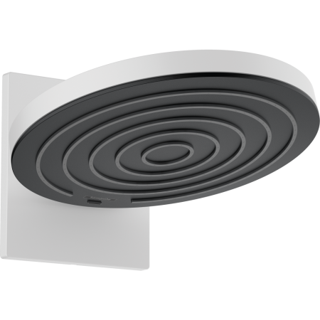 Верхний душ hansgrohe Pulsify S 260 2jet EcoSmart с настенным креплением скрытого монтажа 24151700, матовый белый