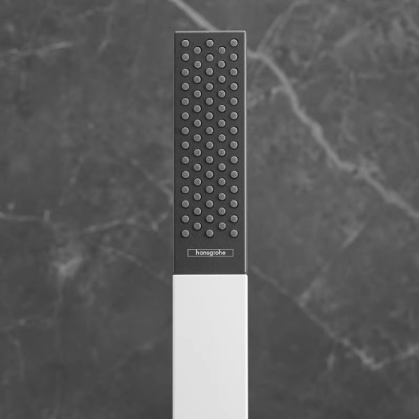 Душевой набор hansgrohe Rainfinity set 100 1jet 26856700, матовый белый