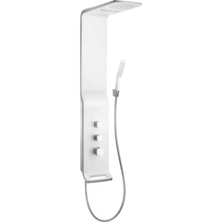 Душевая панель hansgrohe Raindance Lift 180 2jet с термостатом 27008400, белый/хром