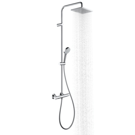 Душевая система hansgrohe Vernis Shape 230 1jet с термостатом 26286000-DP, хром (ПОВРЕЖДЕНА УПАКОВКА)