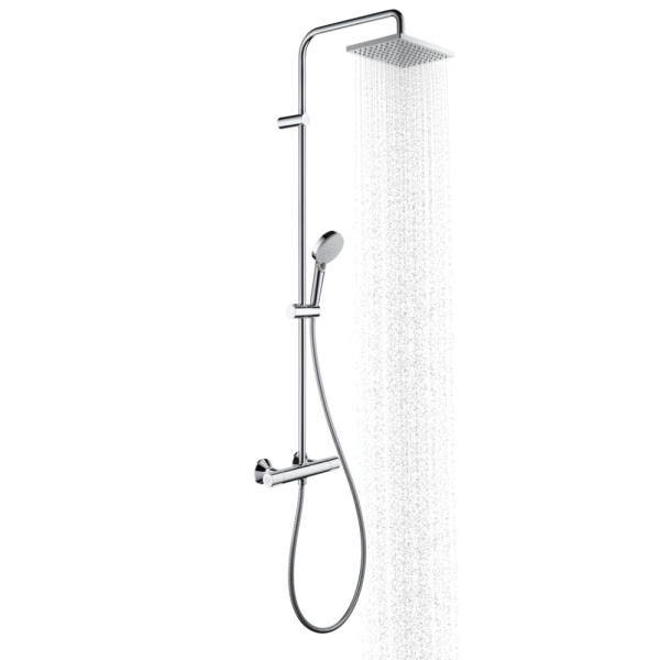 Душевая система hansgrohe Vernis Shape 230 1jet с термостатом 26286000-DP, хром (ПОВРЕЖДЕНА УПАКОВКА)