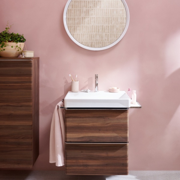 Cмеситель для раковины hansgrohe Tecturis S 110 CoolStart, EcoSmart+, с донным клапаном, 73314000, хром