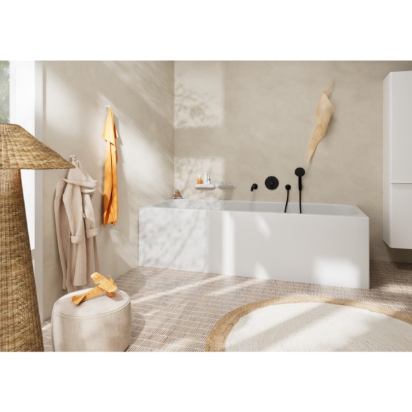 Излив для ванны hansgrohe Tecturis S, 73411670, матовый черный