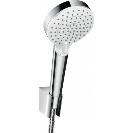 Душевой набор hansgrohe Crometta Vario 160 26692400, белый/хром