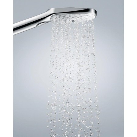 Ручной душ hansgrohe Raindance Select 120 Air 3jet 26520400, белый/хром