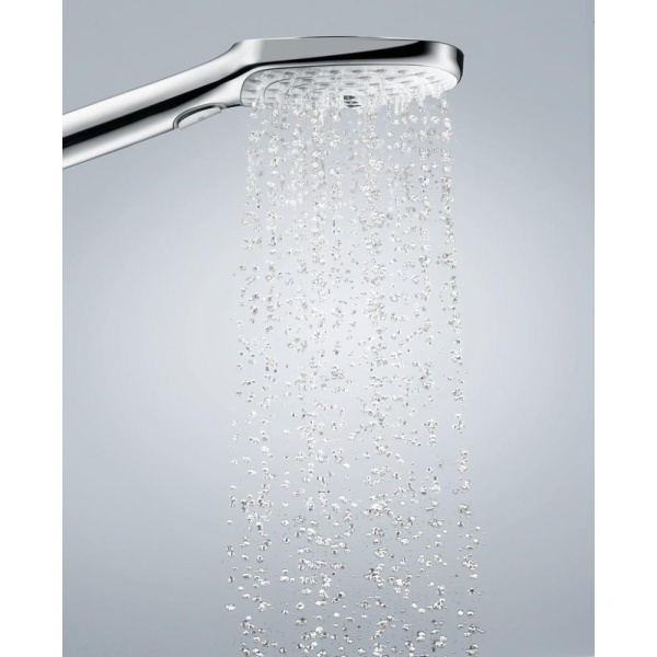 Ручной душ hansgrohe Raindance Select 120 Air 3jet 26520400, белый/хром