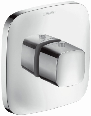 Hansgrohe 15772000S Set HG PuraVida Highflow термостатический смеситель для душа (15772000+01800180) Хром