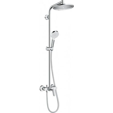 Душевая система hansgrohe Crometta S 240 1jet Showerpipe со смесителем 27269000, хром
