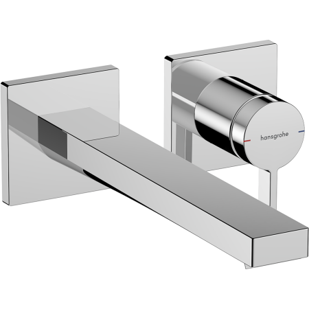 Внешняя часть смесителя для раковины hansgrohe Tecturis E скрытого монтажа, EcoSmart+, 73051000, хром