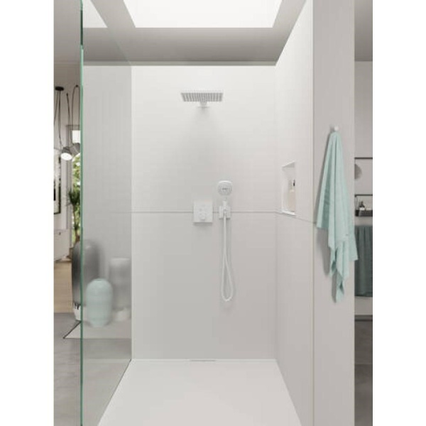 Верхний душ hansgrohe Raindance E 300 1jet с держателем 26238700, матовый белый
