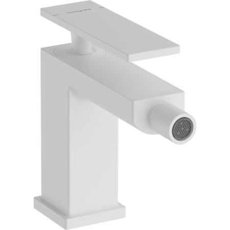 Смеситель для биде hansgrohe Tecturis E со сливным гарнитуром, 73200700, матовый белый