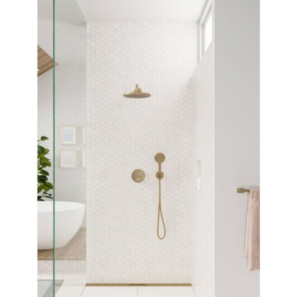 Ручной душ Hansgrohe Raindance Select S 120 3jet 26530140, шлифованная бронза