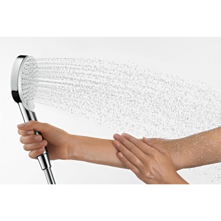 Ручной душ hansgrohe Crometta Vario 26330400, белый/хром