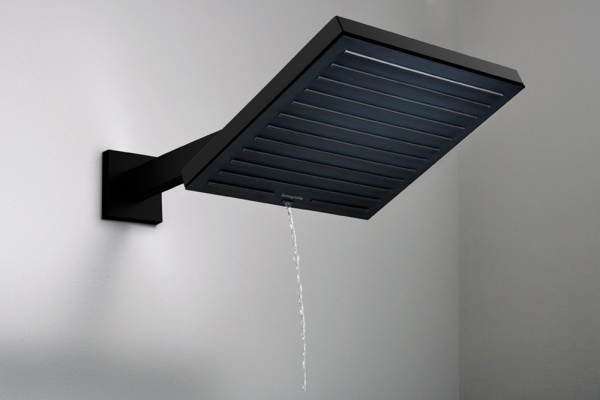 Hansgrohe Pulsify E Держатель верхнего душа 390 мм черный матовый 24337670