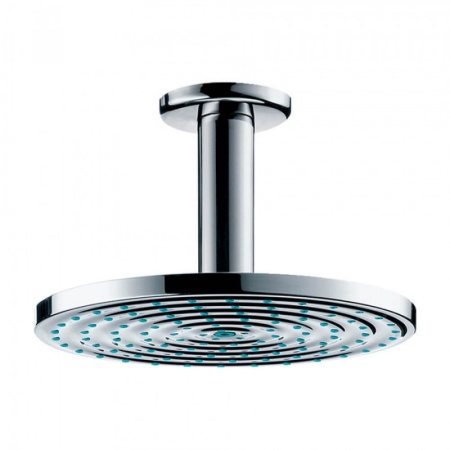 Верхний душ 9 л/мин с потолочным подсоединением Hansgrohe 180 1jet EcoSmart 27464000, хром