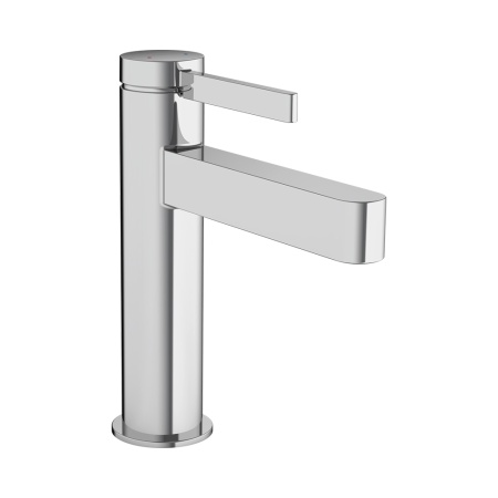 Hansgrohe Finoris Смеситель для раковины однорычажный 110 со сливным гарнитуром хром 76020000