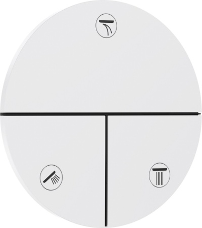 Переключатель потоков Hansgrohe ShowerSelect Comfort S 15558700 матовый белый