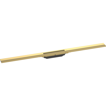 Внешняя часть трапа для душа hansgrohe RainDrain Flex, 100 см, укорачиваемая 56046990, полированное золото