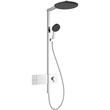 Душевая система hansgrohe Raindance Alive S Showerpipe 300 1jet с термостатом ShowerSelect Comfort, 24582000, хром