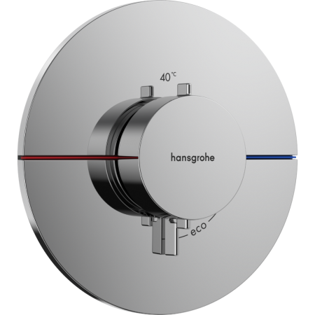 Внешняя часть термостата hansgrohe ShowerSelect Comfort S для скрытой установки на 1 функции, 15559000, хром