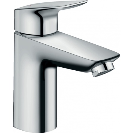 Смеситель hansgrohe Logis для раковины со средним изливом и сливным гарнитуром 71100000, хром