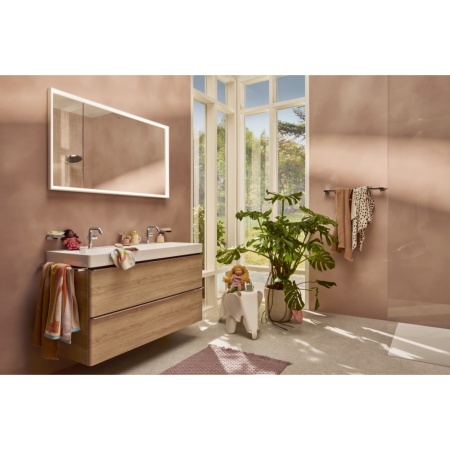 Смеситель для раковины hansgrohe Tecturis S 110 Fine CoolStart, EcoSmart+, 73321000, хром