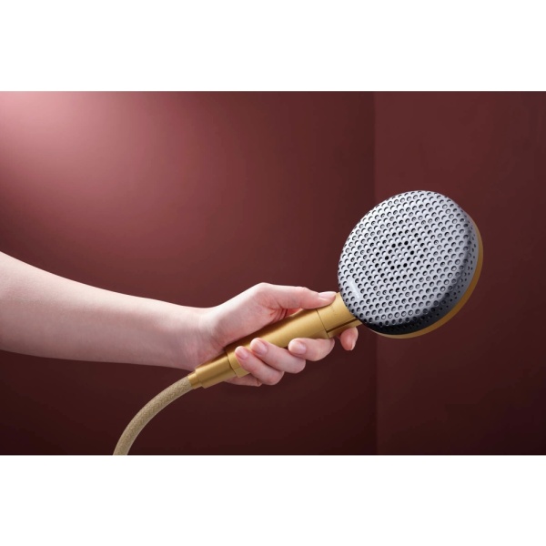 Душевой гарнитур hansgrohe Raindance Alive Select S 125, 3 струи, со штангой Unica E Puro 90 см, 24601140, шлифованная бронза