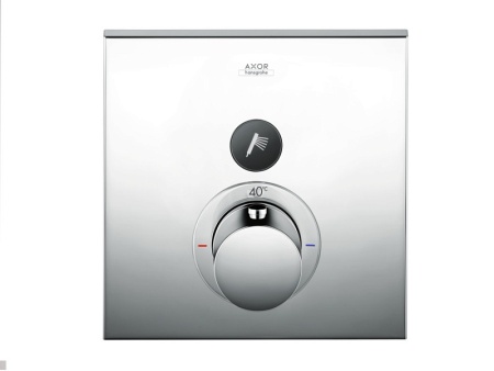Термостат для душа Axor ShowerSelect 36714340, черный хром