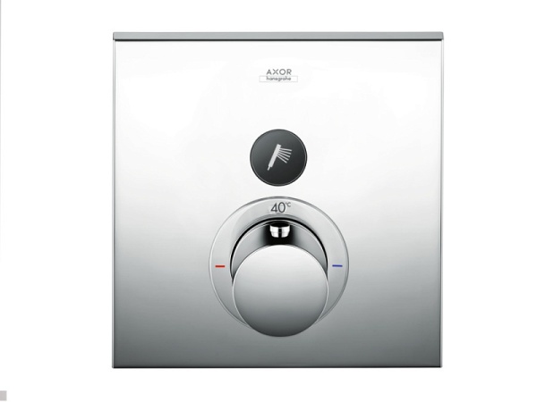 Термостат для душа Axor ShowerSelect 36714340, черный хром