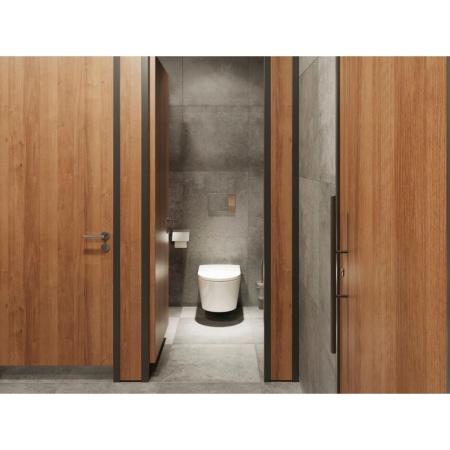 Унитаз hansgrohe EluPura Original S подвесной с сиденьем без микролифта 60207450, белый