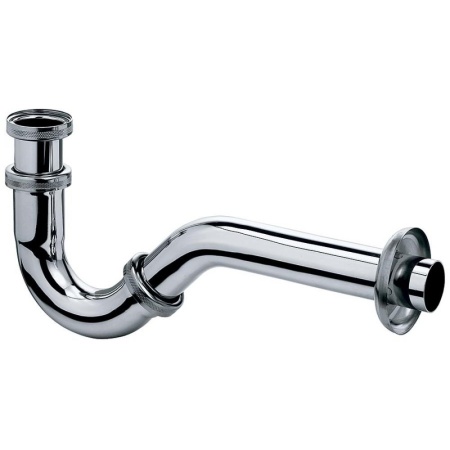 Сифон для биде hansgrohe трубчатый 55237000, хром