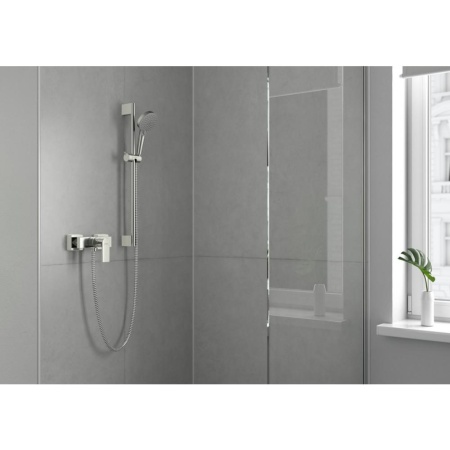Смеситель для душа однорычажный Hansgrohe Vernis Shape 71650000, хром