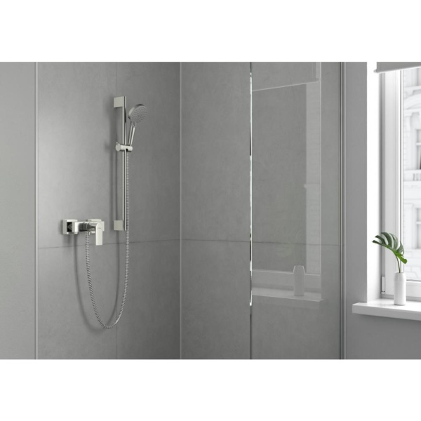 Смеситель для душа однорычажный Hansgrohe Vernis Shape 71650000, хром
