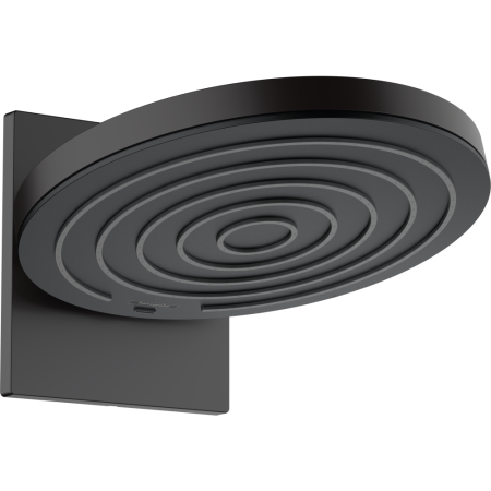 Верхний душ hansgrohe Pulsify S 260 2jet EcoSmart с настенным креплением скрытого монтажа 24151670, матовый черный