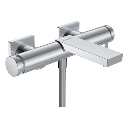 Hansgrohe Tecturis E Однорычажный смеситель для ванны наружного монтажа хром 73420000