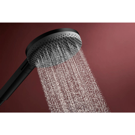 Ручной душ hansgrohe Raindance Alive Select S, 24500340, шлифованный черный хром