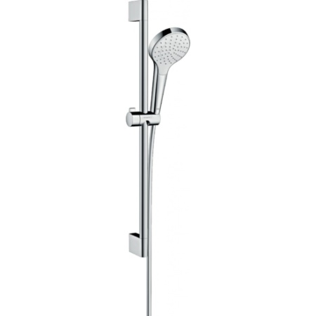 Душевой набор hansgrohe Croma Select S 1jet со штангой 65 см 26564400, белый/хром