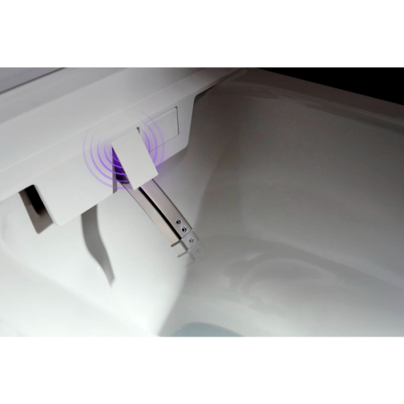 Подвесной унитаз-биде hansgrohe LavaPura Element S с полным комплектом AquaHelix Flush, SmartClean, HygieneEffect, 63021450, белый
