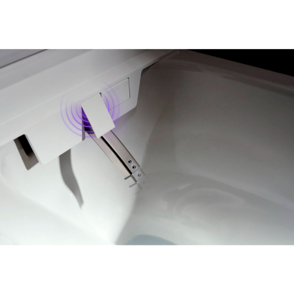 Подвесной унитаз-биде hansgrohe LavaPura Element S с полным комплектом AquaHelix Flush, SmartClean, HygieneEffect, 63021450, белый