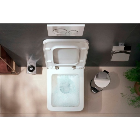 Унитаз hansgrohe EluPura Original Q подвесной с сиденьем без микролифта 60208450, белый