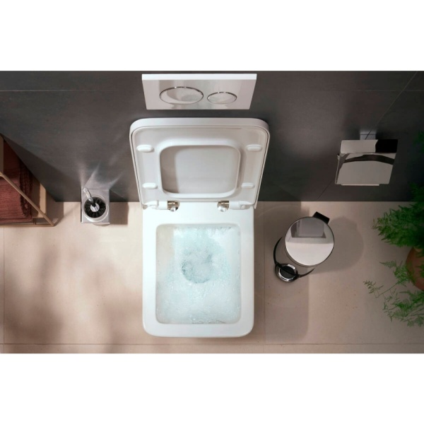 Унитаз hansgrohe EluPura Original Q подвесной с сиденьем без микролифта 60208450, белый